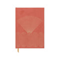Suede Journal with Pocket | Radiant Rays - Terracotta