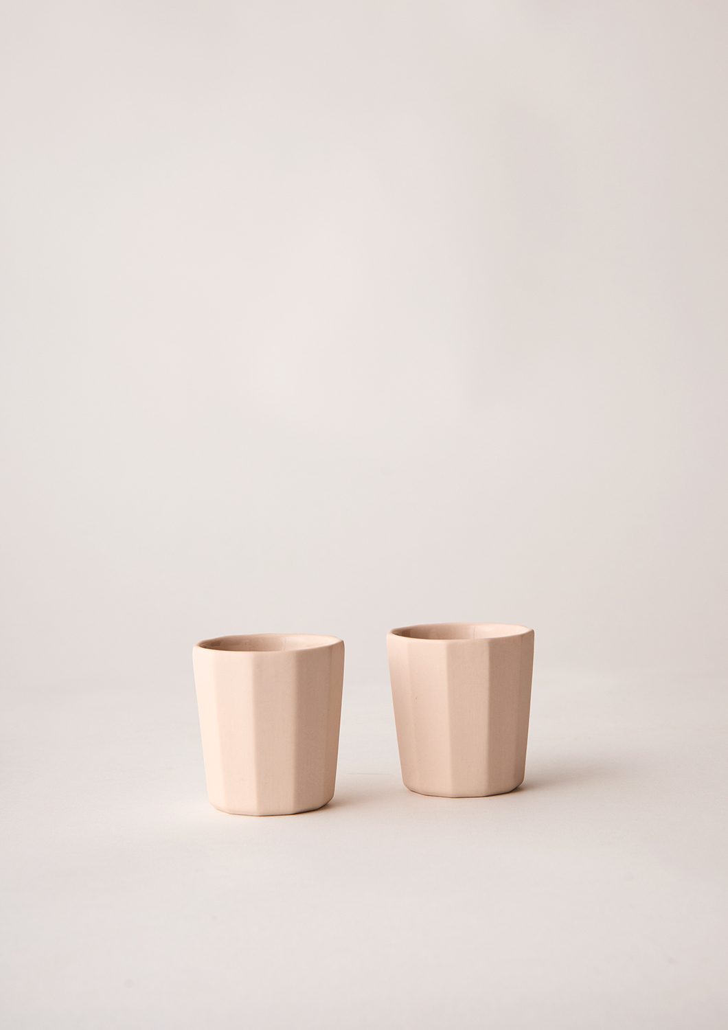 Facet Espresso & Latte Cup Sets | Rose