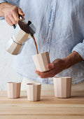 Facet Espresso & Latte Cup Sets | Rose