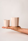 Facet Espresso & Latte Cup Sets | Rose