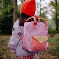 Small Envelope Backpack | Rosebay Pink