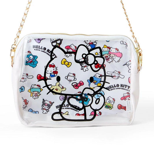 Sanrio Clear Hello Kitty Shoulder Bag | 50th Anniversary