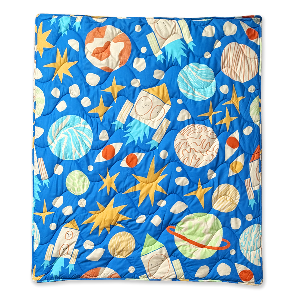 See You In Space | Cot Quilt