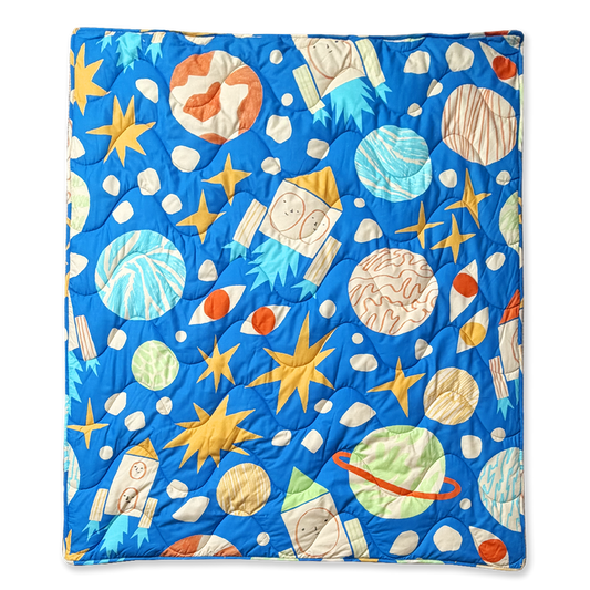 See You In Space | Cot Quilt