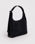 Nylon Shoulder Bag | Studs