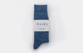 Merino Calf Length Socks | Sky Blue