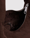 Small Nylon Meringue Bag | Coffee
