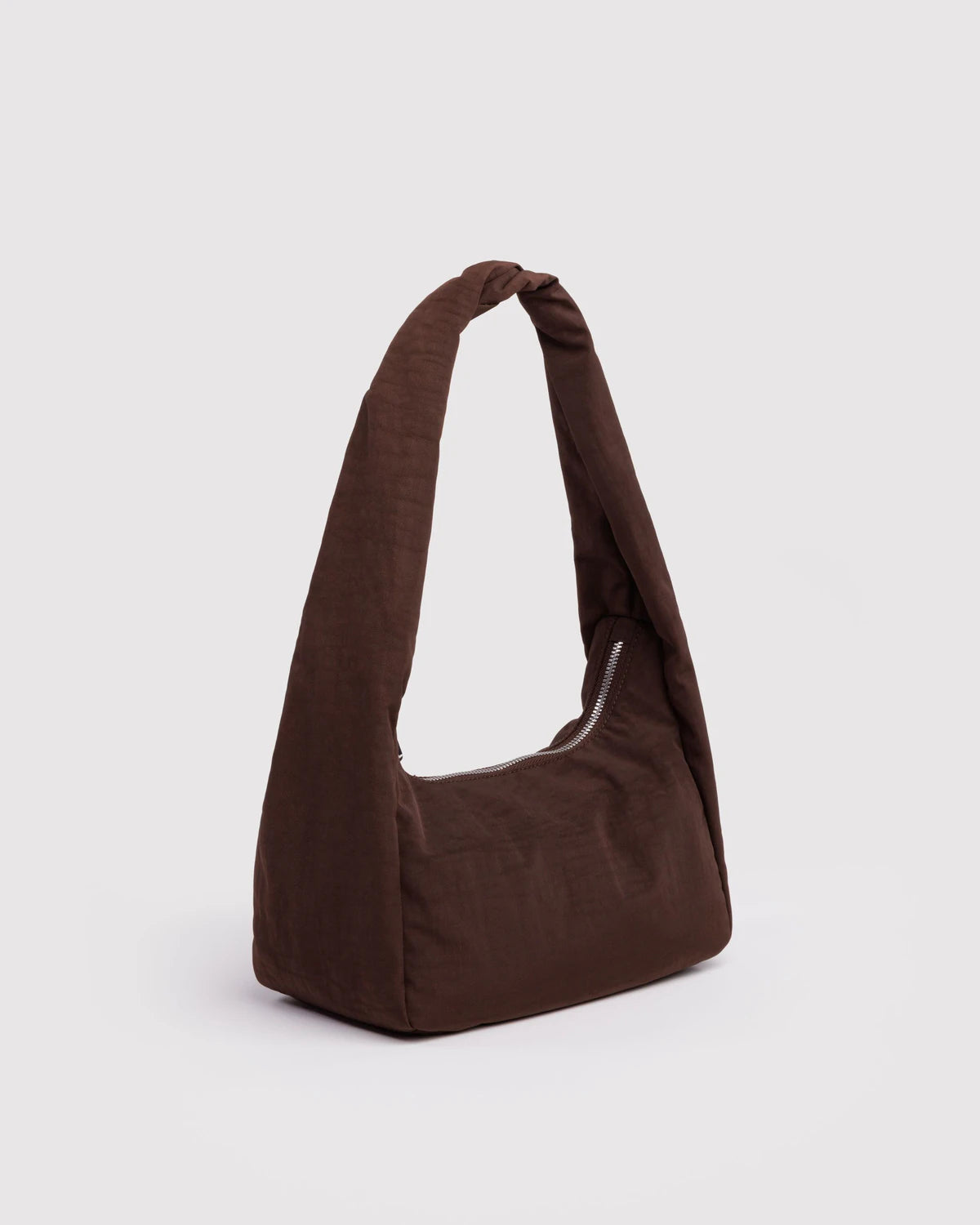Small Nylon Meringue Bag | Coffee