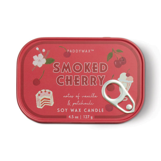 Bistro Candle in Tin | Smoked Cherry