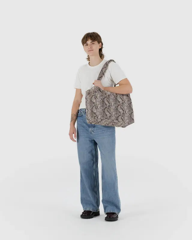 Small Cloud Carry-on | Snakeskin