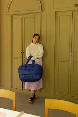 Camill Puffy Weekend Bag | Sodalite Blue