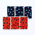 Mini Face Towel | Square Check