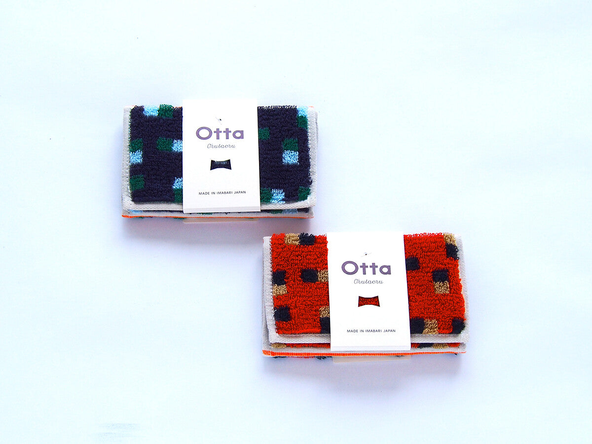 Mini Face Towel | Square Check
