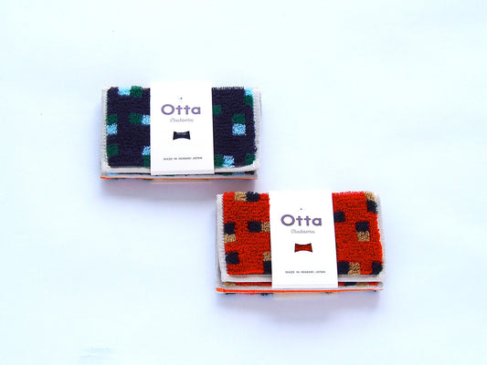 Mini Face Towel | Square Check