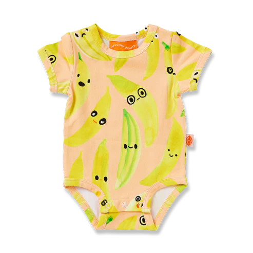 Peel Party | Short Sleeve Bodysuit