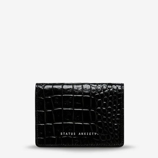 easy does it | black croc emboss