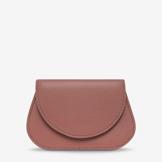 eyes wide wallet | dusty rose