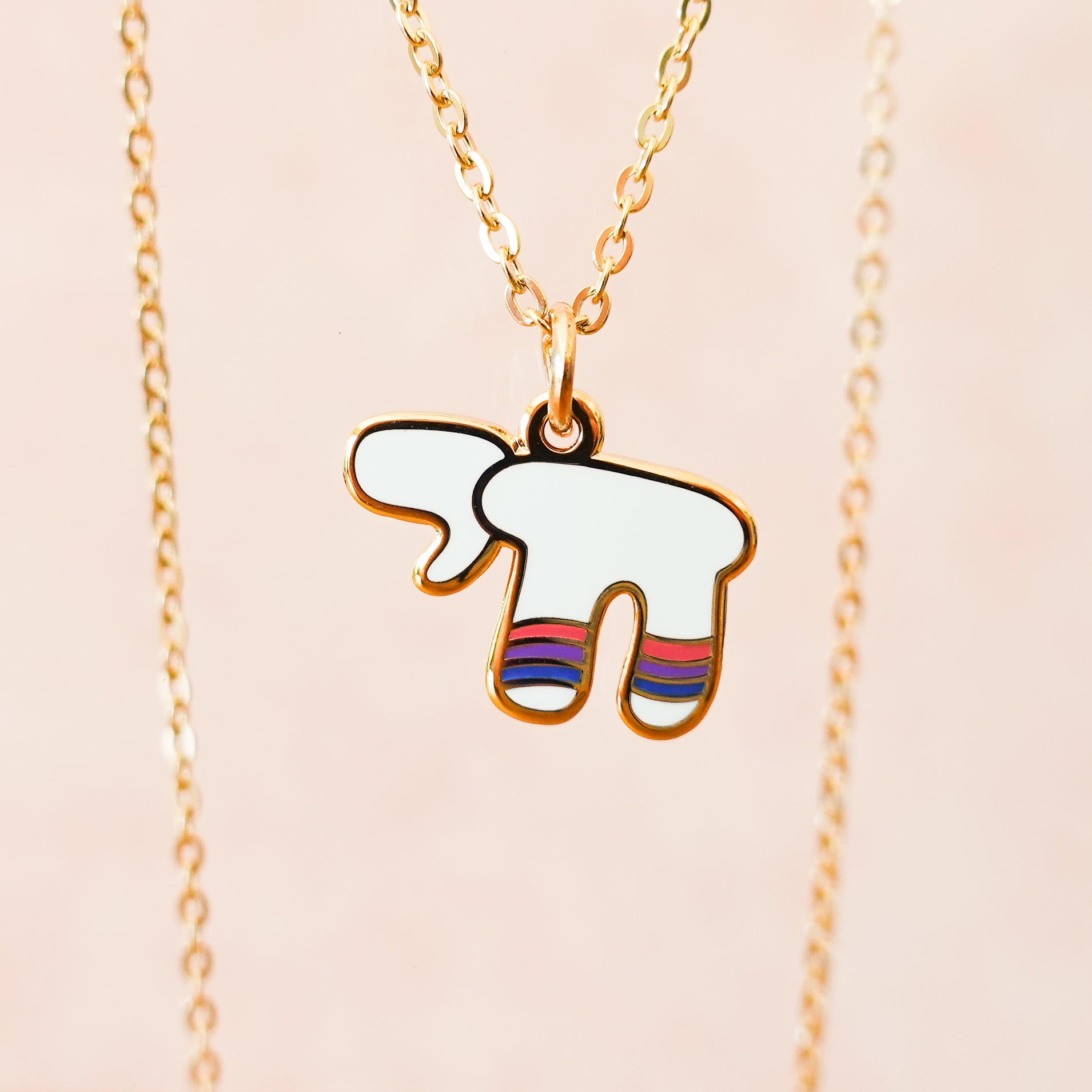 Pride Chai Necklace | Navy