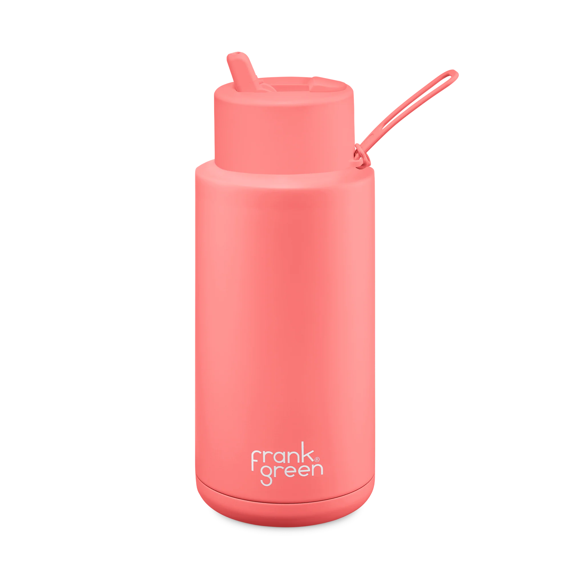 Ceramic Bottle Straw Lid | 34oz Sweet Peach - Limited Edition