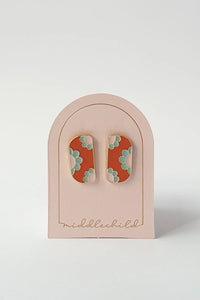 Wallflower Studs | Tan