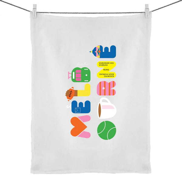 Melbourne City | Tea Towel