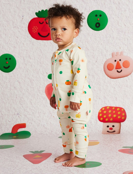 Teeny Tiny Veg | Long Sleeve Romper