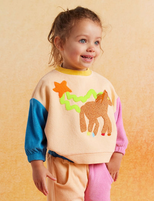 Giddy Up | Terry Sweater