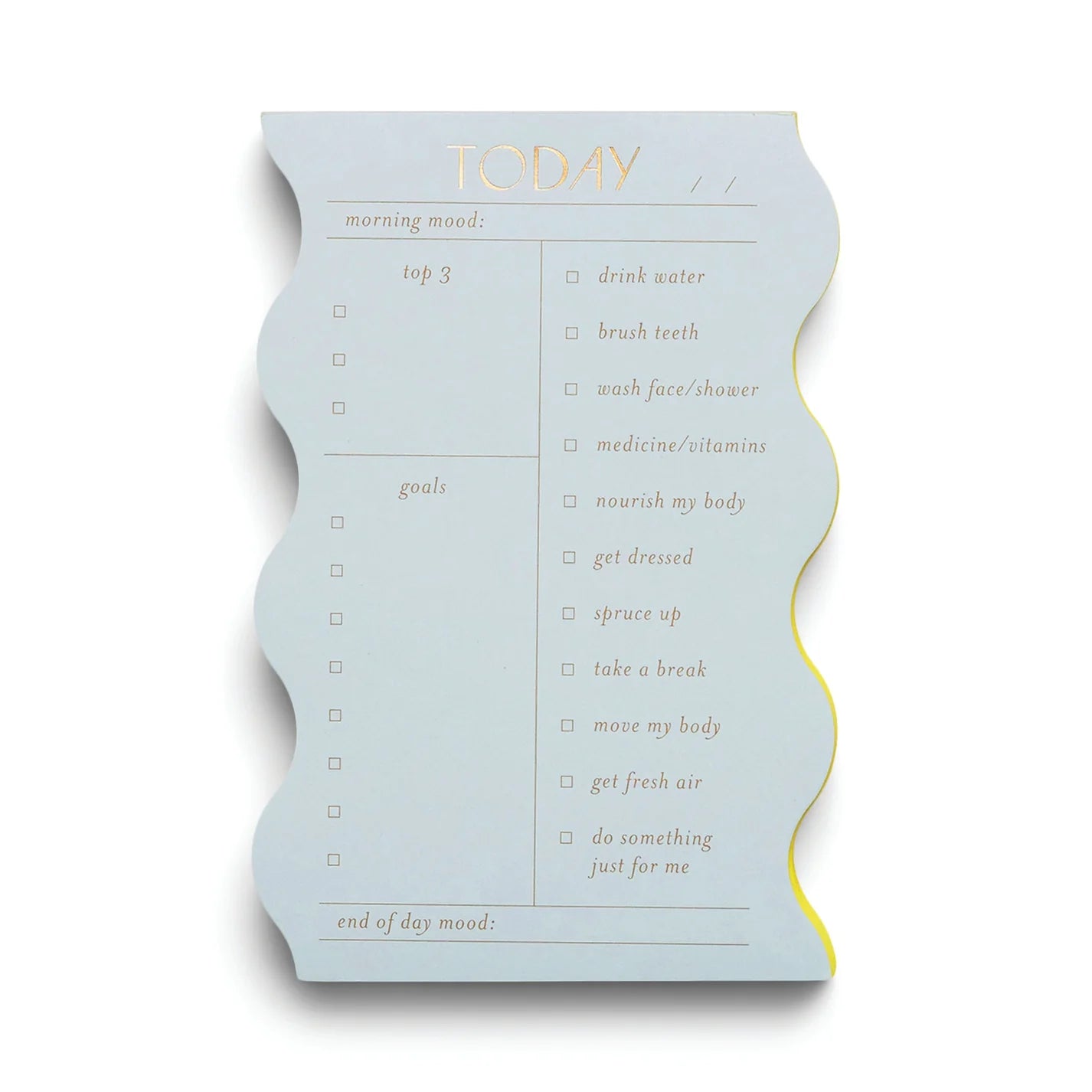 Wavy Daily Notes | More Colours Available