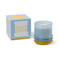Stacked Glass Candle | Zesty Lemon