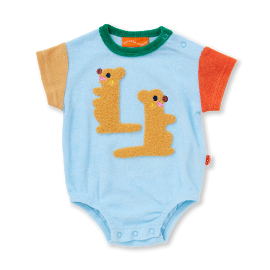 Zoo Crew Blue | Terry Bodysuit