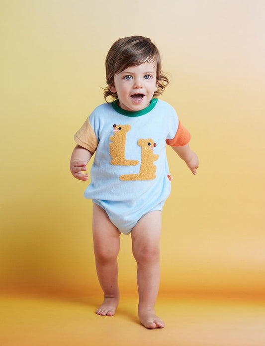 Zoo Crew Blue | Terry Bodysuit