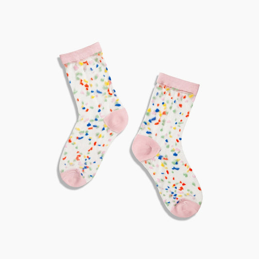 Sheer Socks | Confetti