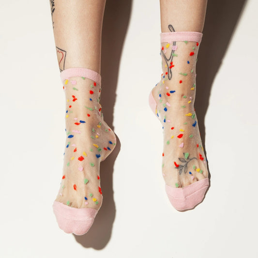 Sheer Socks | Confetti