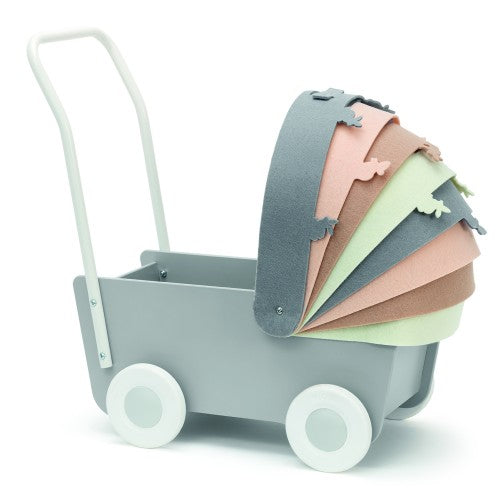 Skrållan Wooden Pram
