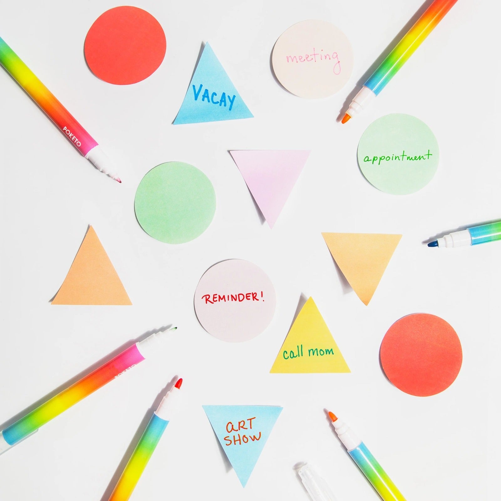 Geometric Sticky Notes | Cool