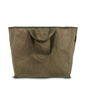 Big Base Paper Bag | Washed Khaki