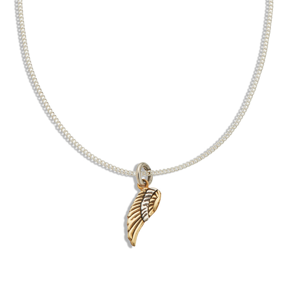 angel wing necklace