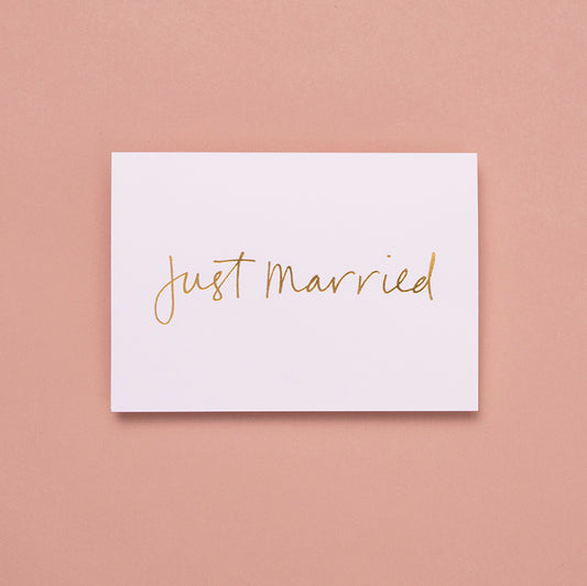 Just Married | Pristine White