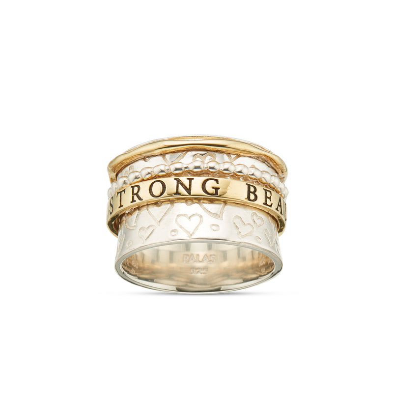 Meditation Spinning Ring | Beautiful and Brave