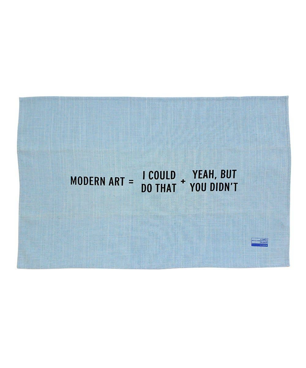 Tea Towels for the New Math Collection x Craig Damrauer: Modern Art