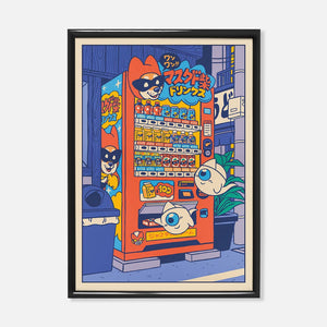 “Dinner in town 3" Poster | 21 x 29.7 cm (A4)