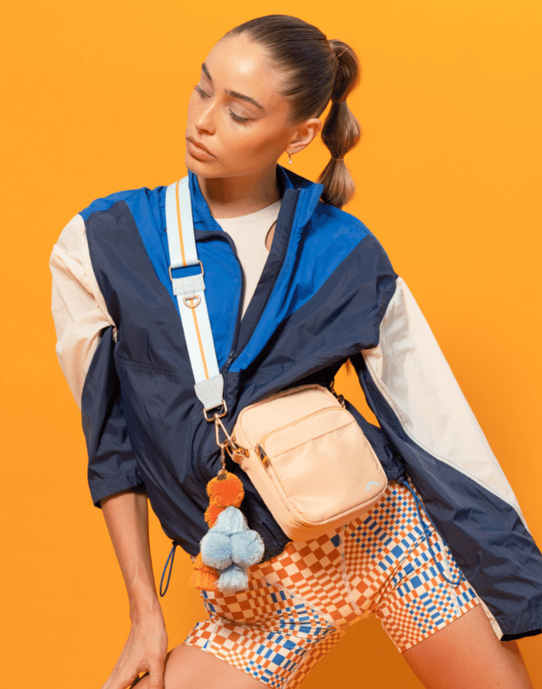 Wanderer Cross Body Bag | Cookie Dough