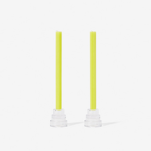 Dusen Dusen Candles Yellow | Set of 2