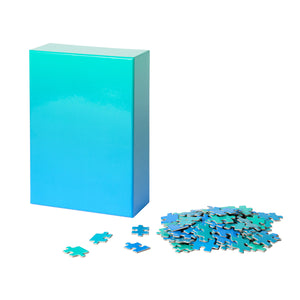 Blue Green | Gradient Jigsaw Puzzle