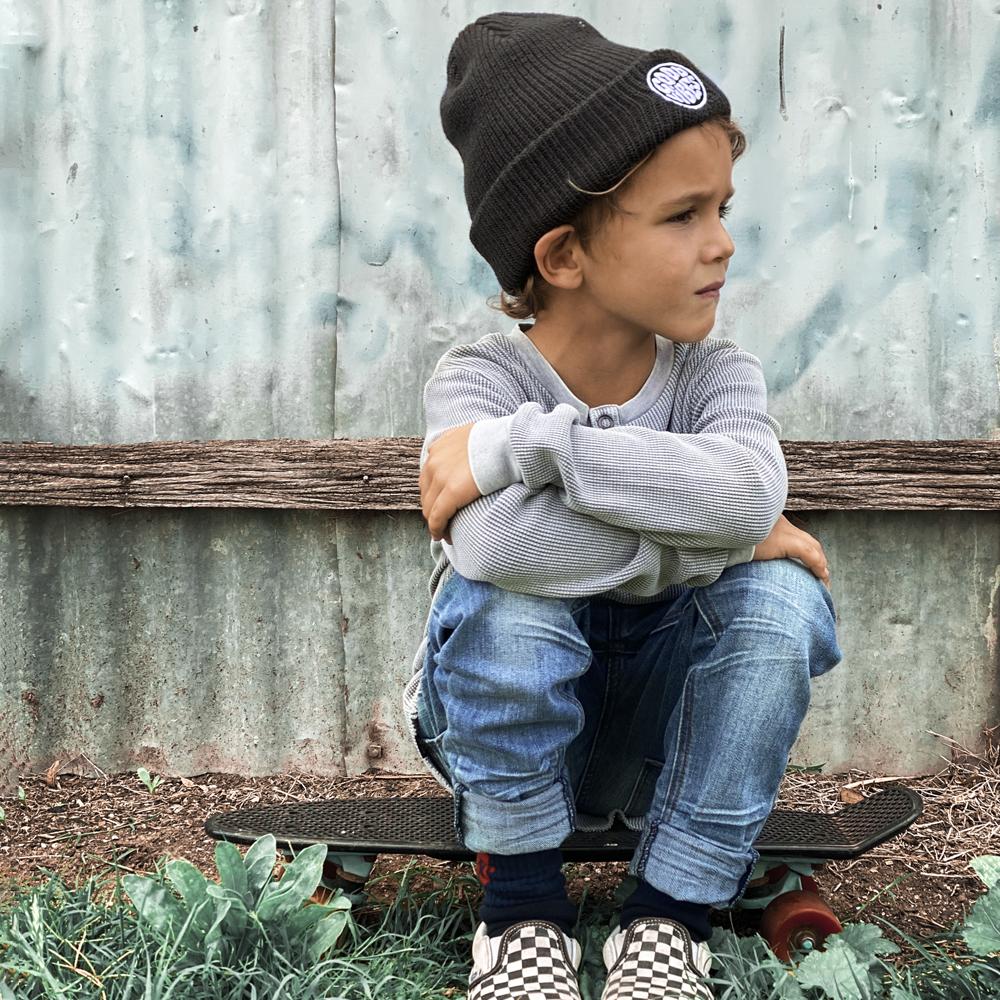 Good Vibes Beanie | Forest Green