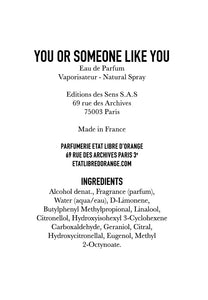 Etat Libre d'Orange Perfume | You or Someone Like You