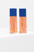 Gnistra Drop Earring Blue / Rust