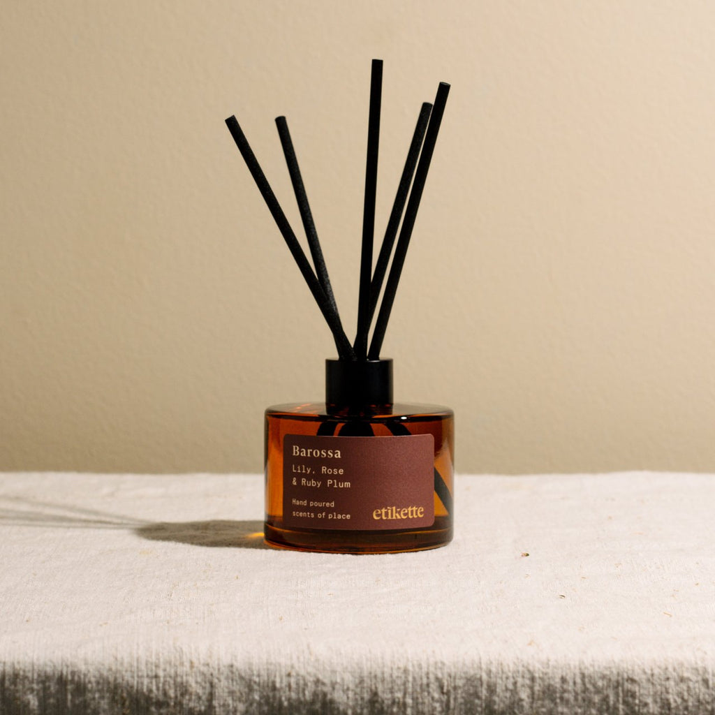 Barossa // Lily, Rose & Ruby Plum Eco Reed Diffuser| 200ml