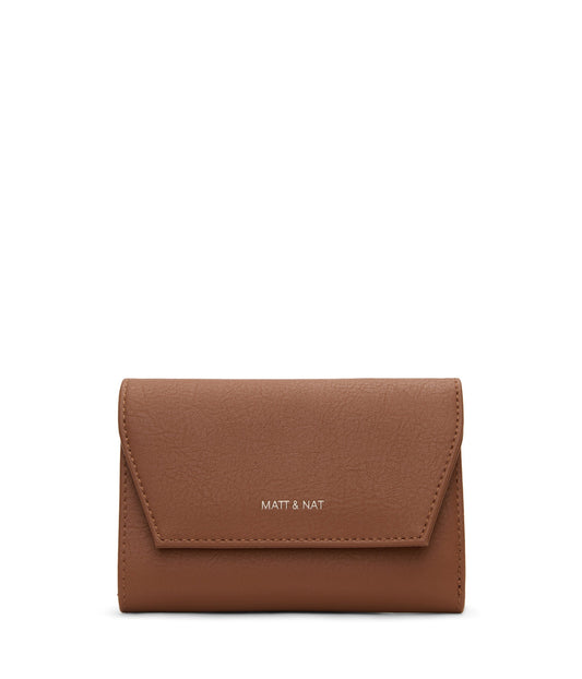 Verasm Small Vegan Wallet Arbor | Pecan