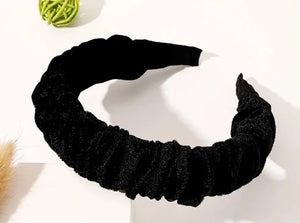 Velvet Scrunch Headband